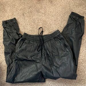 Leather pants size S